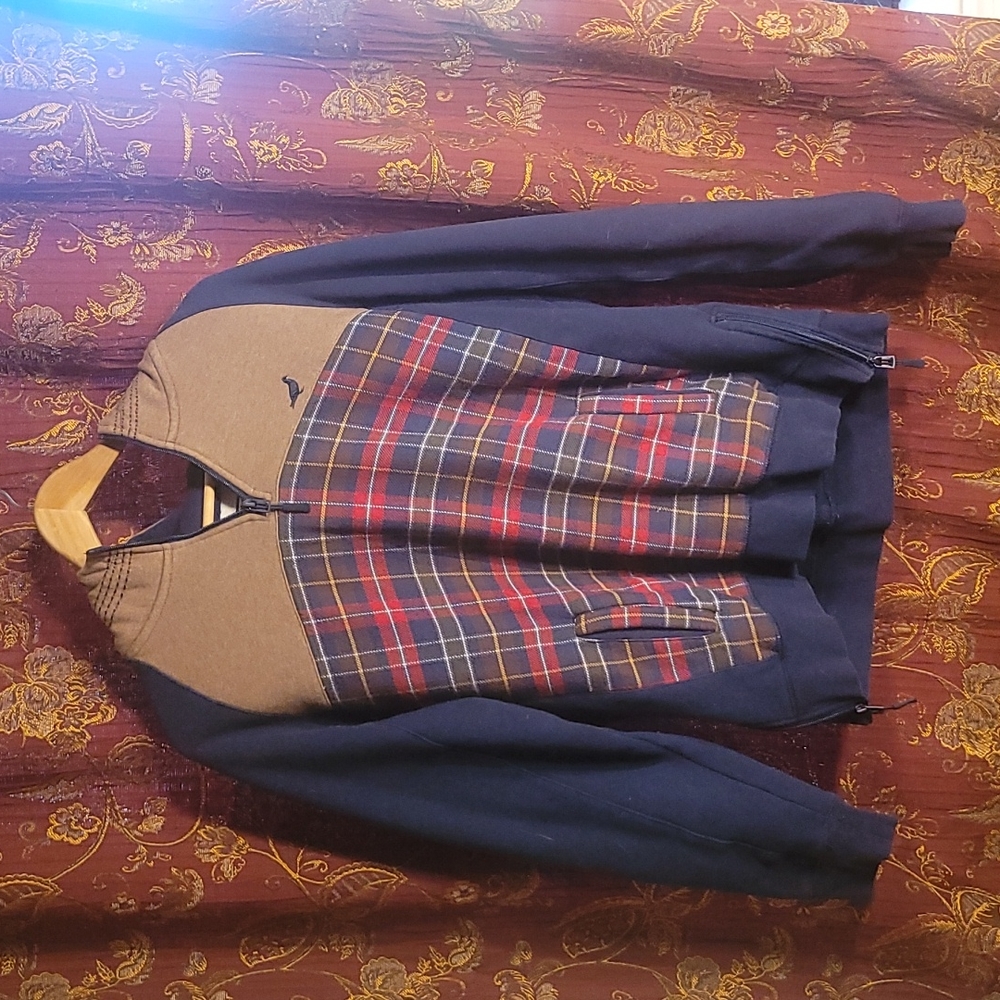 Staple flannel hoodie